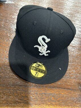New Era 59Fifty 7 1/8" Fitted Chicago White Sox Hat All-Star Game NEW  2003